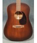 Martin D-15M Burst Guitar with Case, Sunburst Top