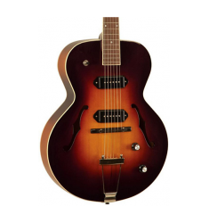 The Loar LH-319-VS Hollowbody Electric Guitar Vintage Sunburst