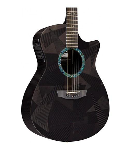 RainSong Black Ice Series Orchestra Acoustic-Electric Guitar Graphite