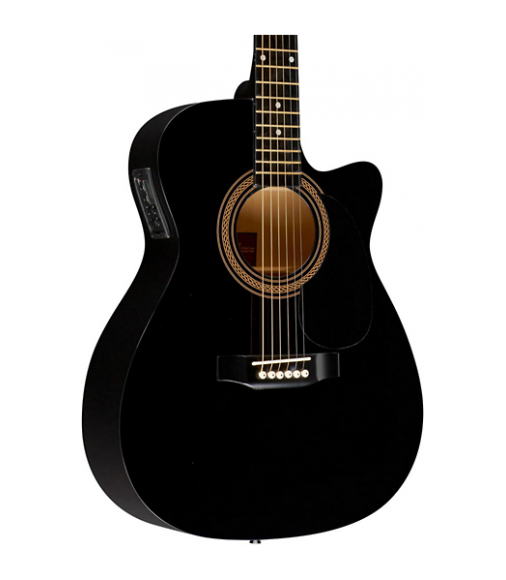 Rogue RA-090 Concert Cutaway Acoustic-Electric Guitar