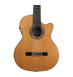 Kremona Fiesta CW-7 Classical Electric Guitar Gloss Natural