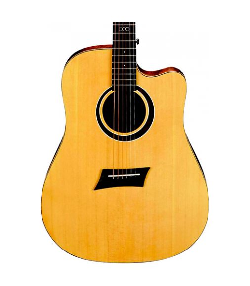 Michael Kelly Triad CE Dreadnought Cutaway Acoustic Electric Guitar Natural