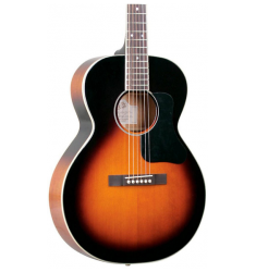 The Loar LH-200 Small-Body Acoustic Guitar Vintage Sunburst