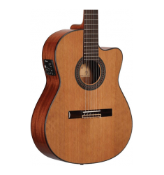 Alvarez Artist Series AC65HCE Classical Hybrid Acoustic-Electric Guitar Natural