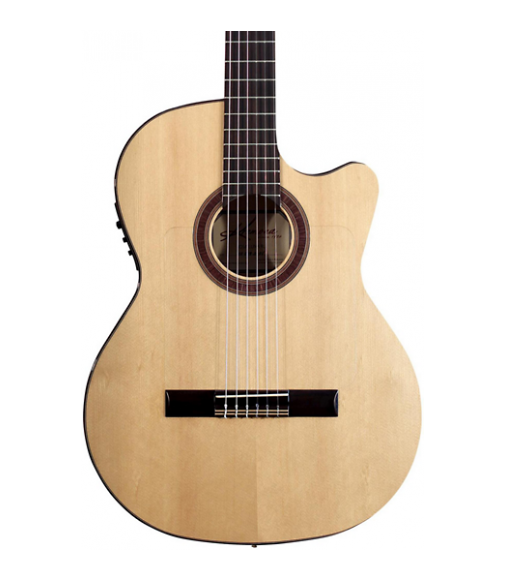 Kremona Rosa Luna Flamenco Acoustic-Electric Nylon Guitar Natural