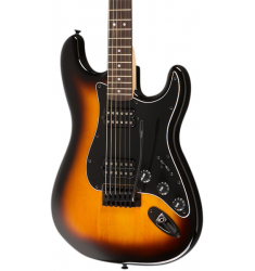 Squier Bullet HH Stratocaster Electric Guitar with Tremolo 2-Color Sunburst