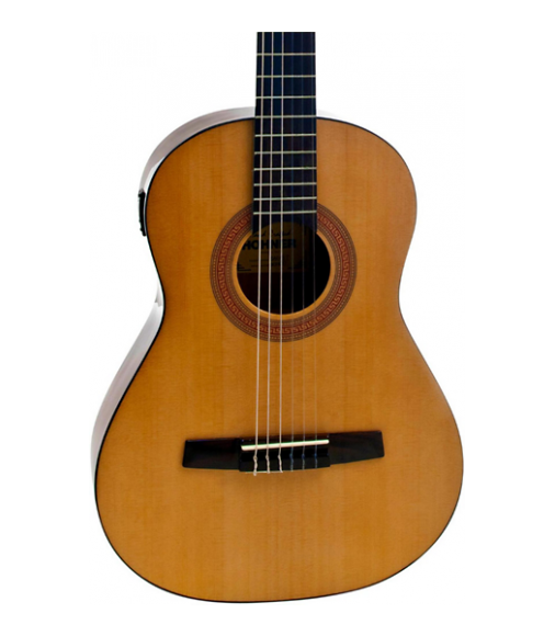 Hohner A+ 3/4 Size Nylon String Acoustic Guitar with Tuner Natural