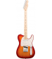 Fender American Deluxe Telecaster Electric Guitar Aged Cherry Burst Maple Neck