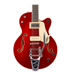 Gretsch Guitars G6115T-LTD15 Limited Edition Red Betty Center Block Junior Candy Apple Red on Pearl White Ebony Fingerboard