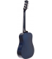 Luna Guitars Safari Starry Night 3/4 Size Travel Acoustic Guitar