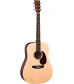 Martin X Series 2015 DX1RAE Dreadnought Acoustic-Electric Guitar Natural