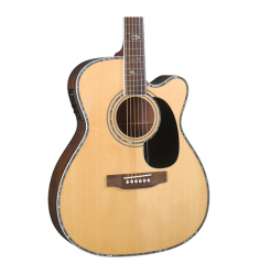 Blueridge Contemporary Series BR-73CE Cutaway 000 Acoustic-Electric Guitar Natural