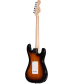 Squier Stratocaster Left-Handed Electric Guitar Brown Sunburst Rosewood Fretboard