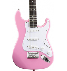 Squier Mini Strat Electric Guitar Pink