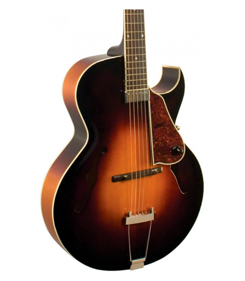 The Loar LH-350 Archtop Cutaway Hollowbody Guitar Sunburst