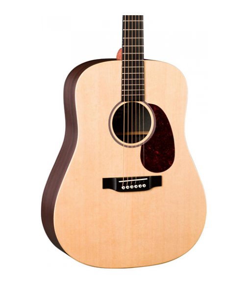 Martin X Series 2015 DX1RAE Dreadnought Acoustic-Electric Guitar Natural