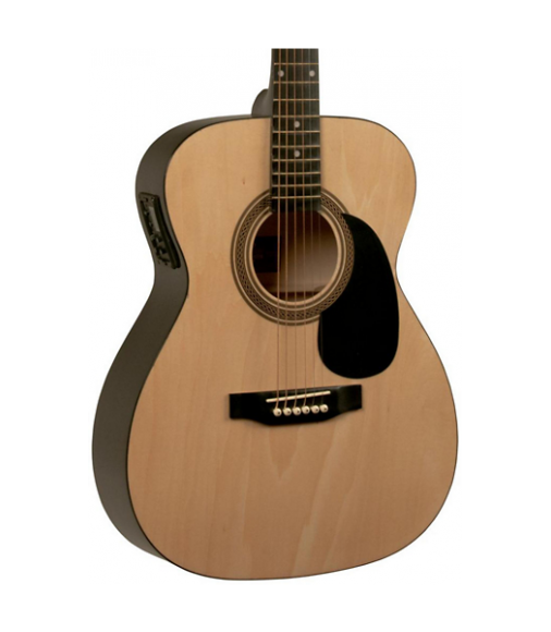 Rogue RA-090 Concert Acoustic-Electric Guitar Natural