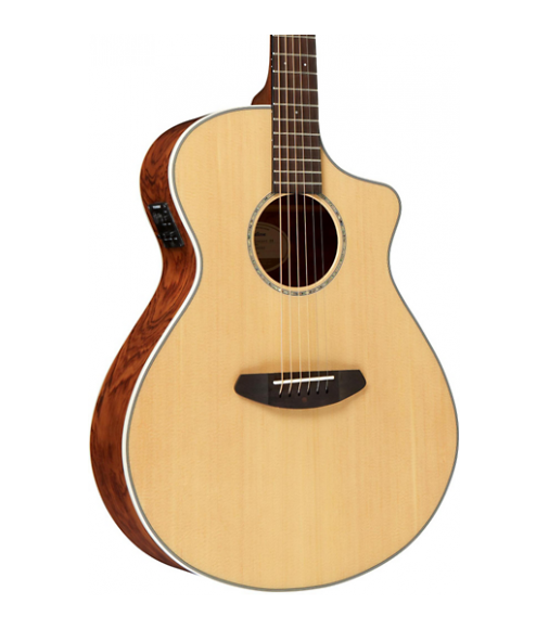 Breedlove Pursuit Concert Bubinga Acoustic-Electric Guitar Natural with USB