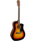 Fender CD60CE Cutaway Dreadnought Acoustic-Electric Guitar