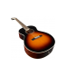 The Loar LH-200 Small Body Acoustic-Electric  Guitar Sunburst