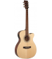 Recording King Classic Series OOO Cutaway Acoustic-Electric Guitar Natural