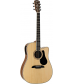 Alvarez Artist Series AD60CE Dreadnought Acoustic-Electric Guitar Natural