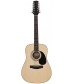 Mitchell 12-String Dreadnought Acoustic-Electric Guitar Natural