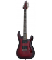 Schecter Guitar Research Demon-6 Electric Guitar Crimson Red Burst