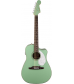 Fender Sonoran SCE Acoustic-Electric Guitar Surf Green