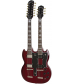 Cibson Limited Edition G-1275 Double Neck Electric Guitar Cherry