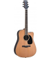 Mitchell Element Series ME2CEC Dreadnought Cutaway Acoustic-Electric Guitar Natural Indian Rosewood back/sides, Solid Red Cedar top