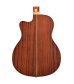 Mitchell Element Series ME1ACE Auditorium Cutaway Acoustic-Electric Guitar Natural Striped Sapele, Solid Spruce top