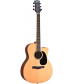 Mitchell Element Series ME1ACE Auditorium Cutaway Acoustic-Electric Guitar Natural Striped Sapele, Solid Spruce top