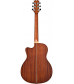 Mitchell Element Series ME1ACE Auditorium Cutaway Acoustic-Electric Guitar Natural Striped Sapele, Solid Spruce top