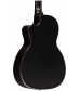 RainSong NP12 Nylon String Acoustic-Electric Guitar Black