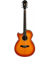 Ibanez AEG18LII Cutaway Left-Handed Acoustic Electric Guitar Vintage Violin Sunburst