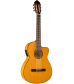 Lucero LFB250Sce Spruce/Cypress Thinline Acoustic-Electric Classical Guitar Natural