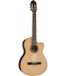 Lucero LFN200Sce Spruce/Rosewood Thinline Acoustic-Electric Classical Guitar Natural