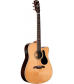 Alvarez Artist Series AD70CE Dreadnought Acoustic-Electric Guitar Natural