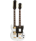 Cibson Limited Edition G-1275 Custom Double Neck Electric Guitar Alpine White