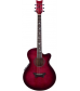 Daisy Rock Sophomore Butterfly Cutaway Acoustic-Electric Guitar Scarlet Flight