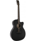 Martin Custom X Series 2016 X-000CE Auditorium Acoustic-Electric Guitar Black