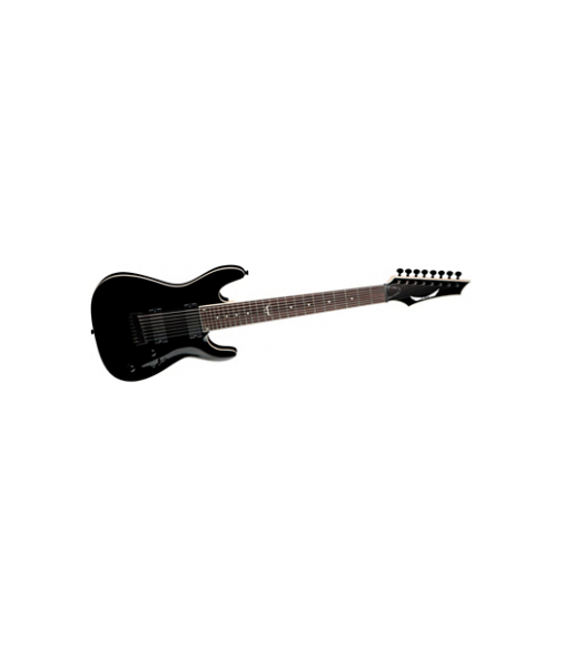 Dean Custom 850X 8-String Electric Guitar Classic Black