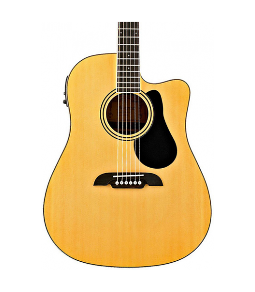 Alvarez RD27CE Dreadnought Acoustic-Electric Guitar Natural