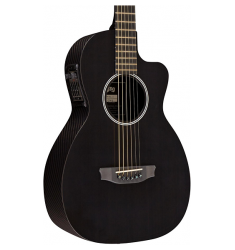 RainSong P12 6-String Parlor with 12-Fret NS Neck Clear Gloss