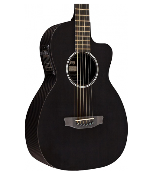 RainSong P12 6-String Parlor with 12-Fret NS Neck Clear Gloss