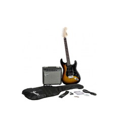 Squier Affinity Series Stratocaster HSS Electric Guitar Pack with Fender Champion 20W Guitar Combo Amp