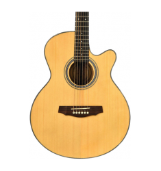 Fretlight FG-5 Acoustic-Electric Guitar with Built-In Lighted Learning System Natural