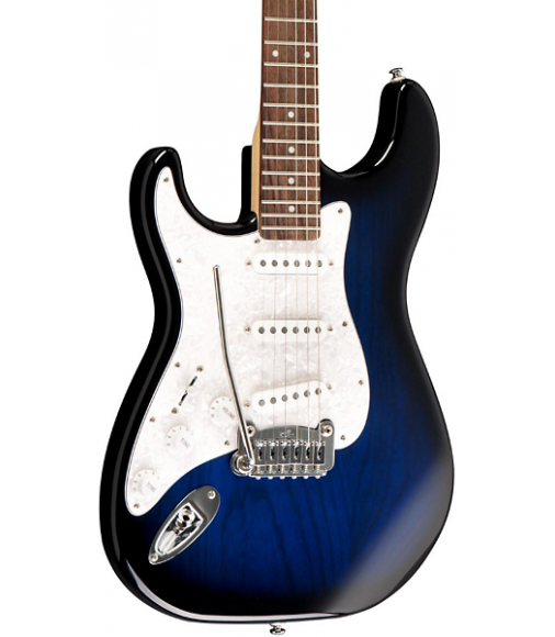 G&amp;L Tribute Legacy Left-Handed Electric Guitar Blueburst Rosewood Fretboard
