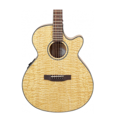 Mitchell MX400 Exotic Wood Acoustic-Electric guitar Quilted Ash Burl